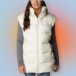 COLUMBIA Women’s 2X Cream Puffer Insulated Vest